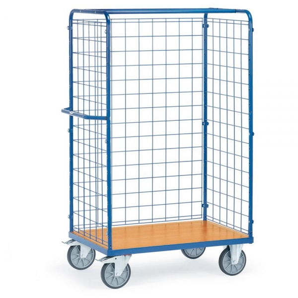 Paketwagen mit Drahtgitterwänden, 600 kg, 1800 mm hoch