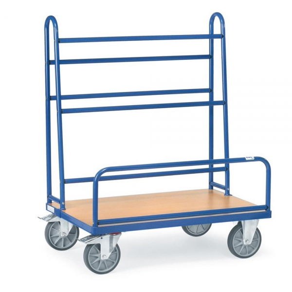 Plattenwagen 600 kg, mit festen Rohrbügeln