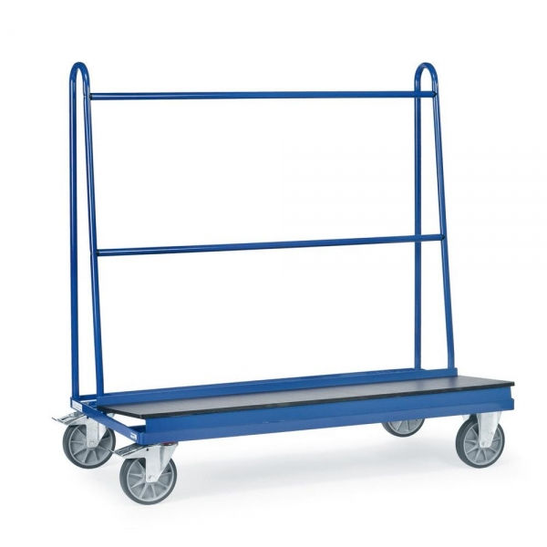 Plattenwagen mit wasserfester Ladefläche, 500 kg, LxBxH 1500x710x1510 mm