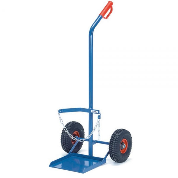 Stahlflaschenkarre 100 kg, für 1 Propangasflasche 11 kg Inhalt