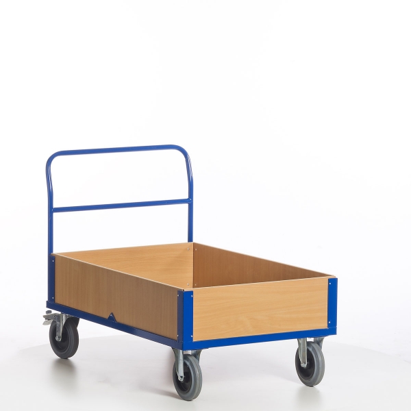 Bordwandwagen, 500 kg Tragkraft, LxB 1200x770 mm Ladefläche