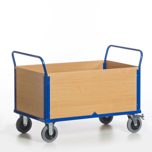 Vierwandwagen, 500 kg Tragkraft, LxB 1000x570 mm Ladefläche