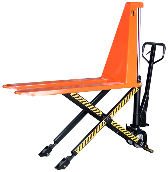 Scherenhubwagen SHW PREMIUM, Tragkraft 1,0 t / 1000 kg, Hub 715 mm, Länge 1650 mm