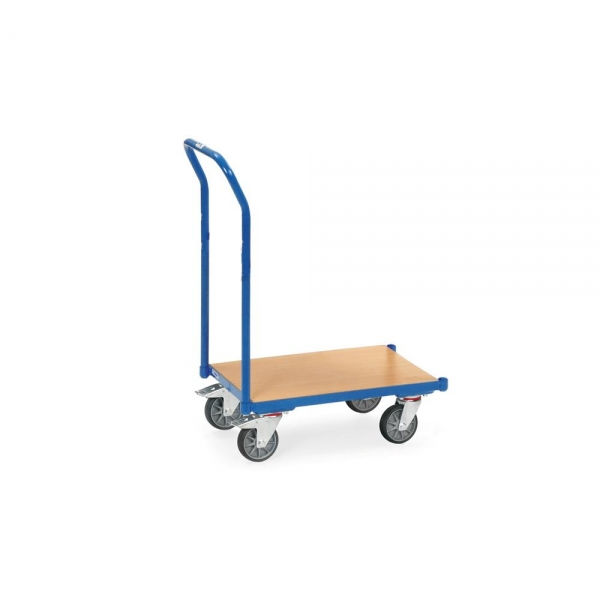 Eurokasten-Roller, Holzplattform, Ladefläche 610x410 mm, 250 kg Tragkraft