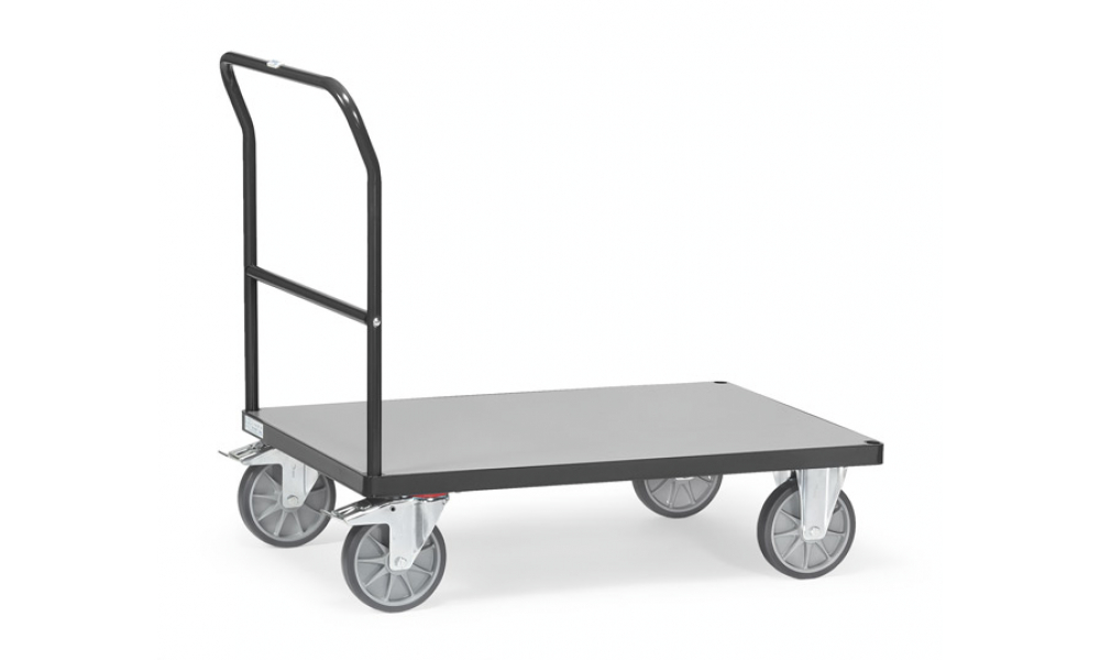 Schiebebügelwagen in Anthrazitgrau (RAL 7016) mit Schiebebügel, 500 bis 600 kg Tragkraft