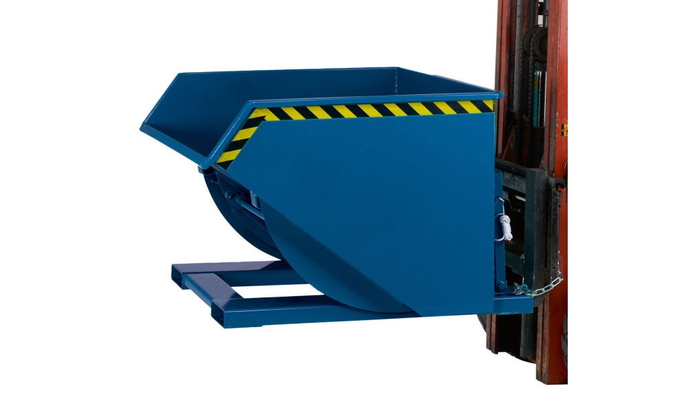 Schwerlast-Muldenkipper, BxTxH 1850x1630x900mm, 3000 kg Traglast, Inhalt 1,5cbm