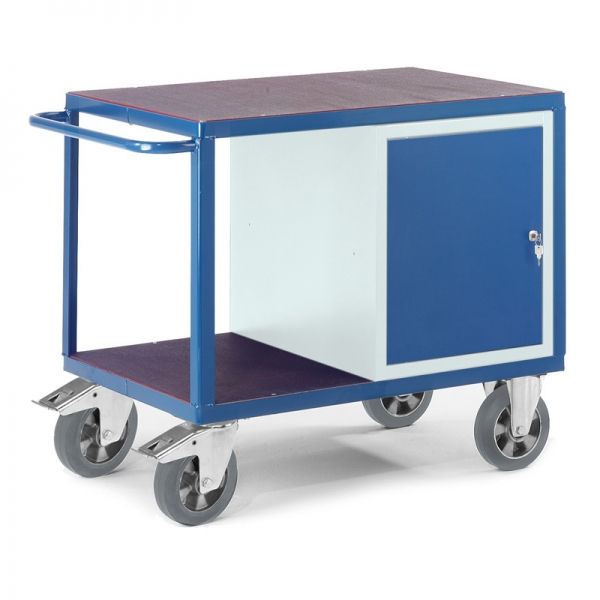 Schwerlast-Werkstattwagen mit Stahlschrank