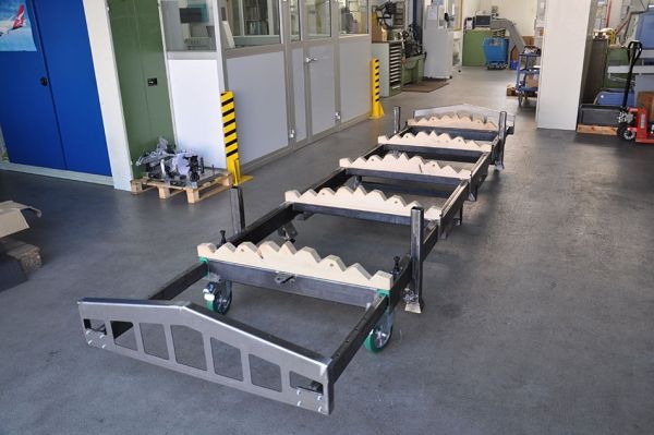 Zylindertransportgestell Sonderanfertigung