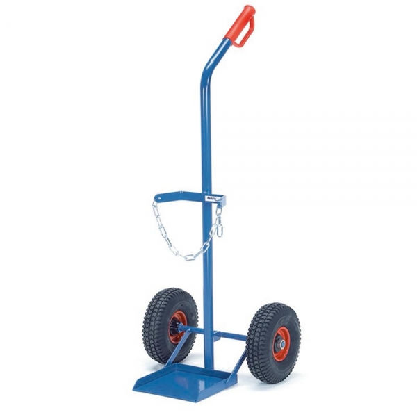 Stahlflaschenkarre 100 kg, für 1 Stahlflasche mit 20/40/50 Liter