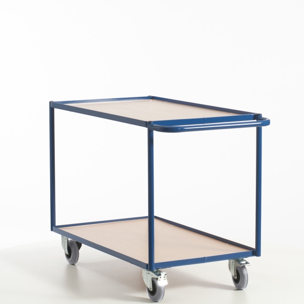 Tischwagen, 990x590 mm Ladefläche, 2 Böden, 250 kg Tragkraft