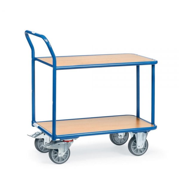 Tischwagen mit 2 Etagen, 400 kg Tragkraft
