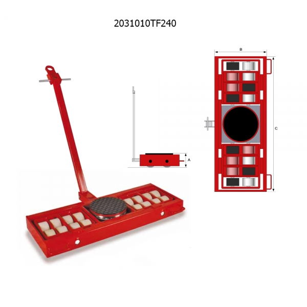 Transportfahrwerke 24t Tragkraft
