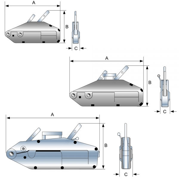 Universalseilzug bis 3200 kg Details 1