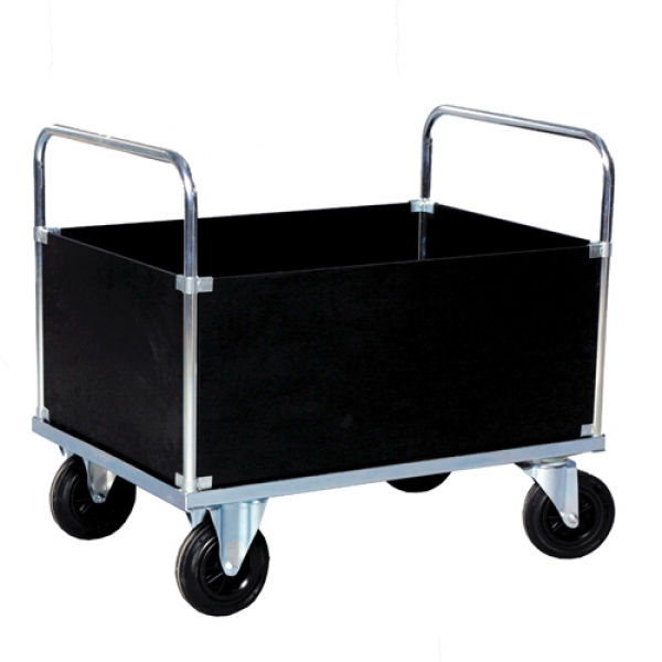 Vierwandwagen verzinkt